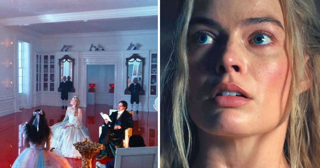 margot robbie in the teaser trailer of the new wuthering heights film 2025