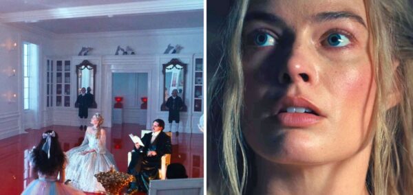 margot robbie in the teaser trailer of the new wuthering heights film 2025