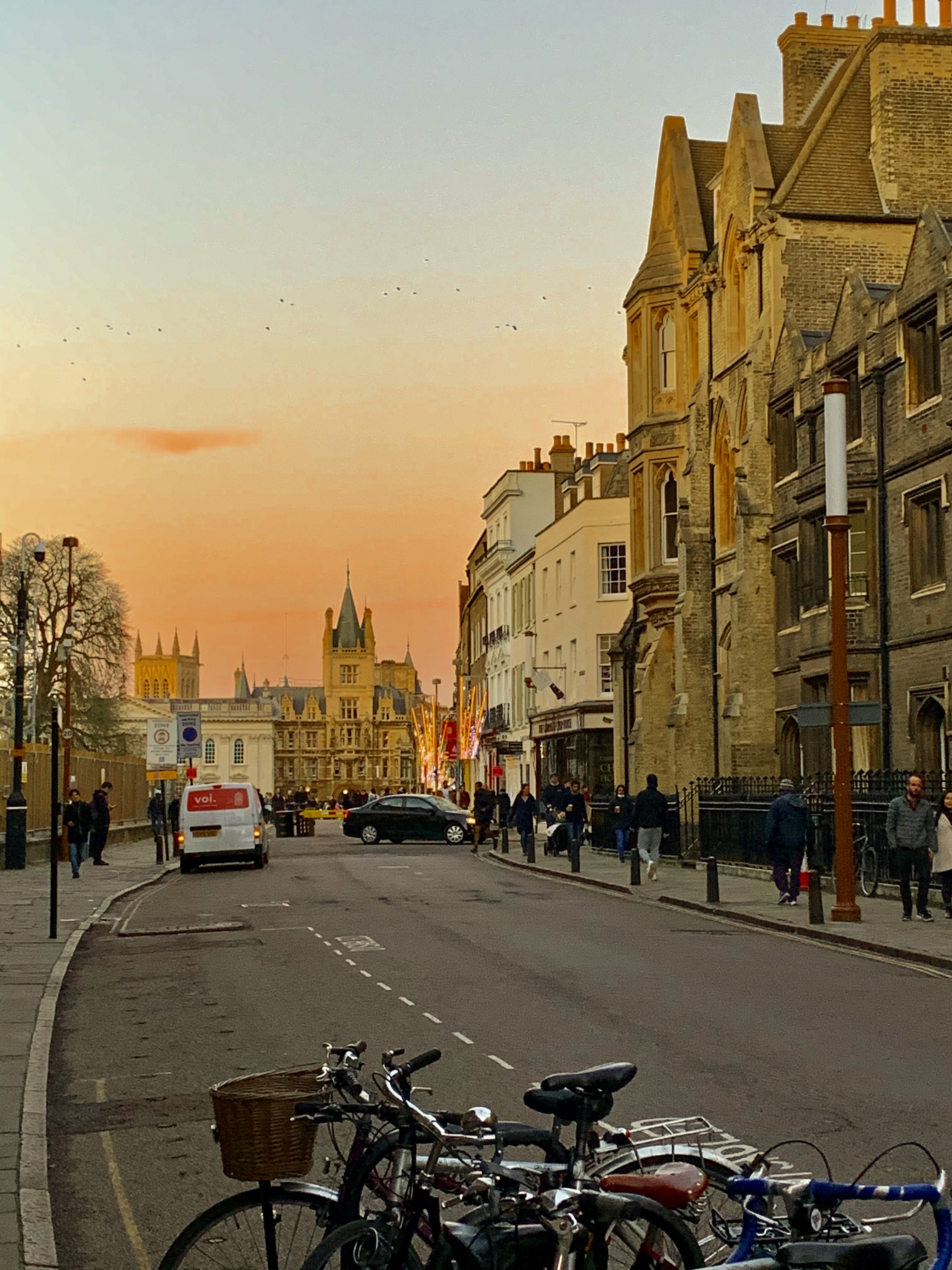 king's parade by the university of cambridge looking gold like how ofs rated it