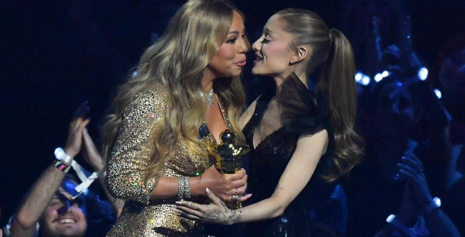 Mariah Carey lip reader Ariana Grande VMAs 2025