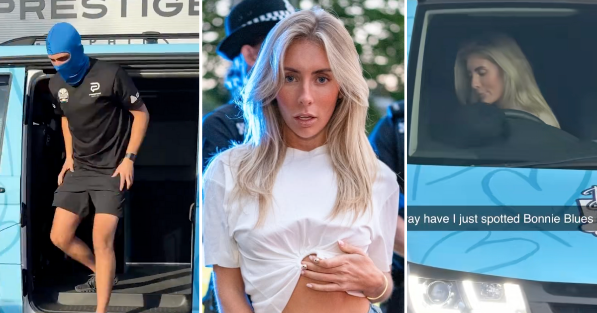 There’s already footage from Bonnie Blue’s Bang Bus tour