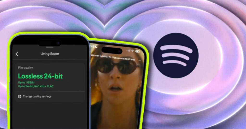 Spotify Lossless music
