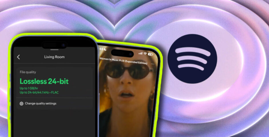 Spotify Lossless music