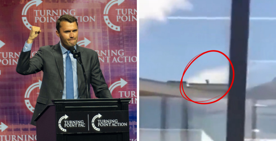 Charlie Kirk videos shooter sightings