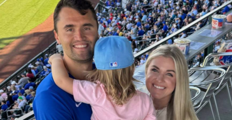 Charlie Kirk and his wife Erika