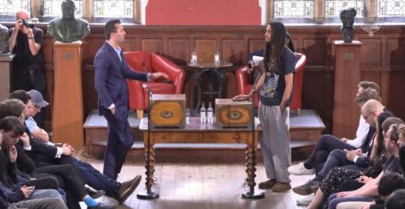 the university of oxford student george and charlie kirk