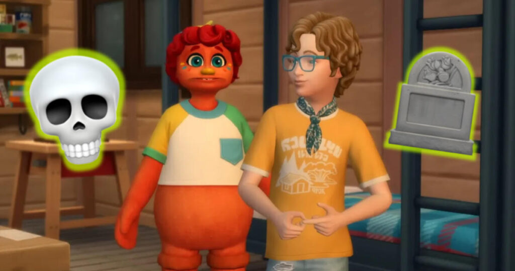 The Sims 4 life support