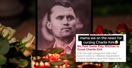 Charlie Kirk curse