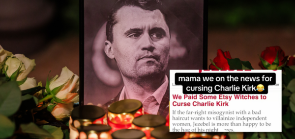 Charlie Kirk curse