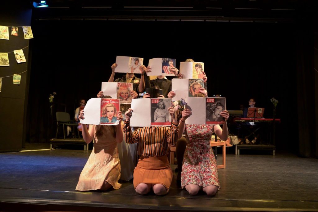 some cambridge uni students in a play