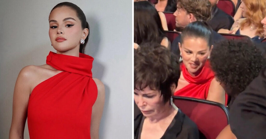Selena Gomez whispering Emmys