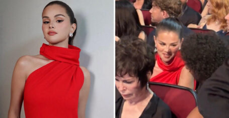 Selena Gomez whispering Emmys