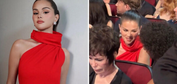 Selena Gomez whispering Emmys