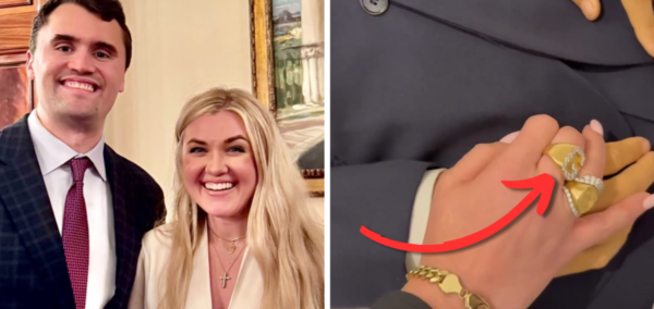 Erika Kirk, Charlie Kirk, ring