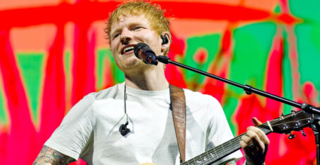 Ed Sheeran punching bag album flops