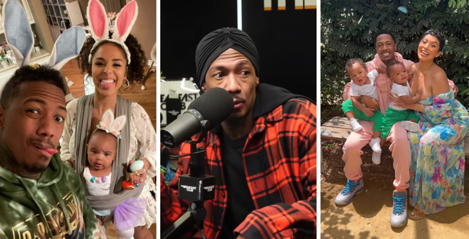 Nick Cannon with his families