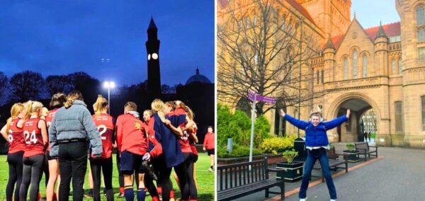 students at the university of birmingham and a student at the university of manchester which are on the top 20 uk unis targeted the most by employers in 2025