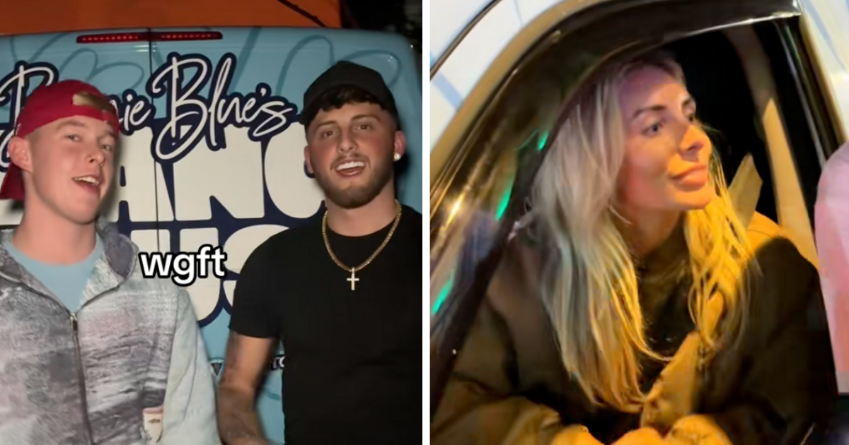 These lads went to Bonnie Blue’s Bang Bus, and there are pics