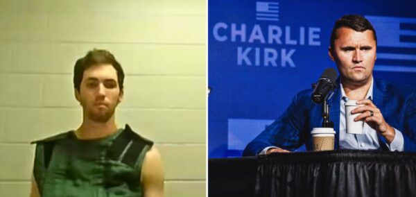 charlie kirk and tyler robinson who has been accused of shooting him