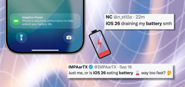 iOS 26 stop draining iPhone battery