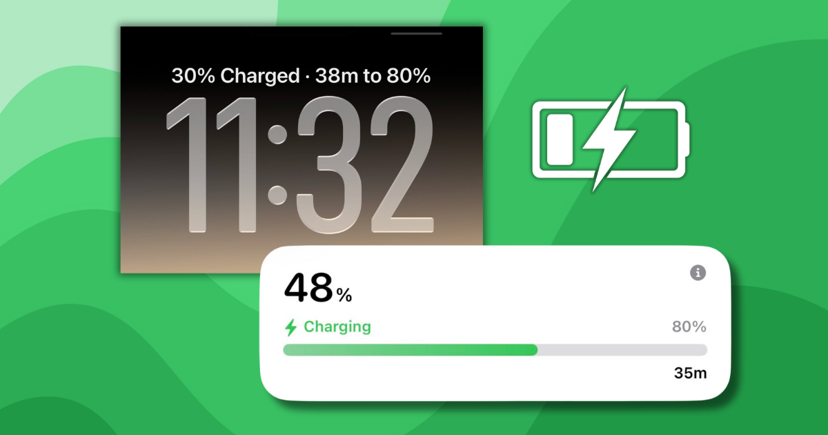 How to see how long your iPhone will take to charge with iOS 26