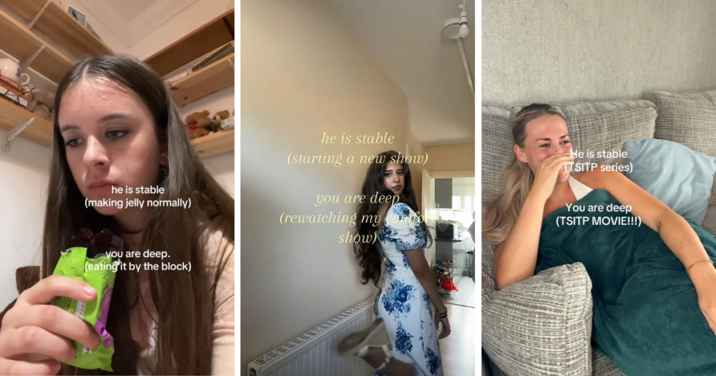 he is stable you are deep TikTok trend