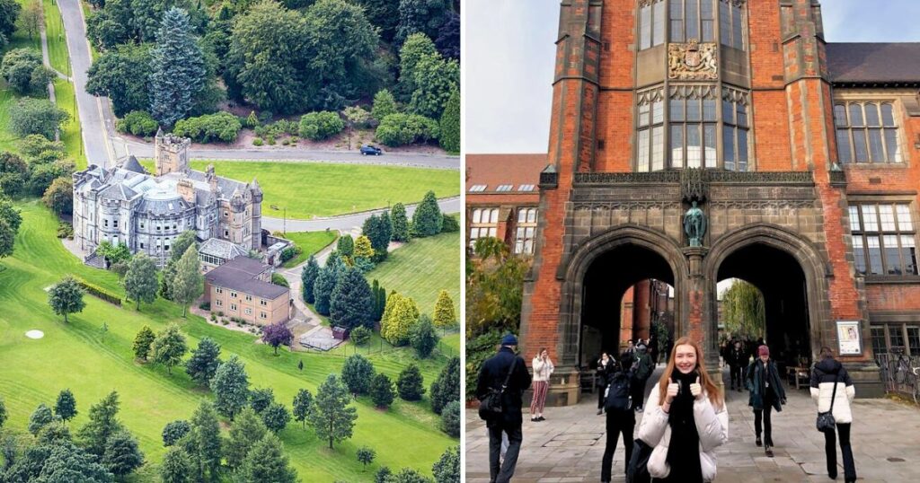 the university of stirling and newcastle university which are some of the uk unis that went down several places in the guardian university guide rankings
