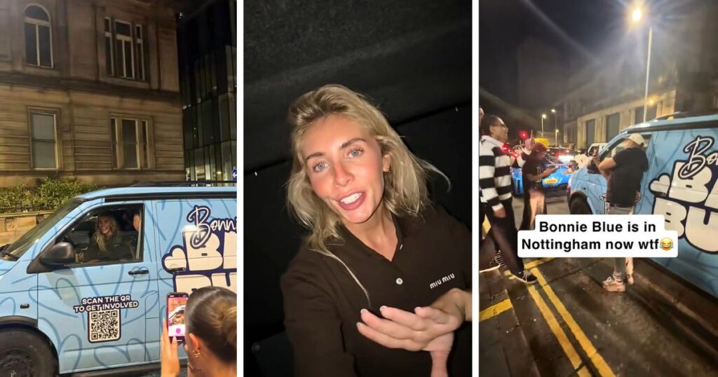 bonnie blue nottingham freshers
