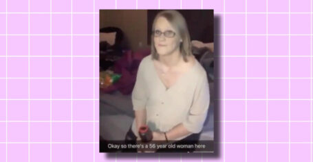 56 year old woman meme