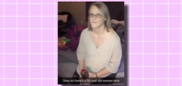 56 year old woman meme