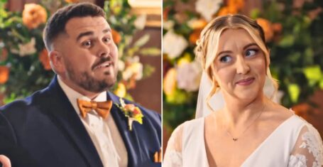 mafs uk 2025 dean vary doing the rap and sarah at their wedding