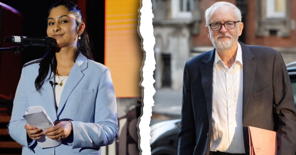 Zarah Sultana Jeremy Corbyn Your Party fight