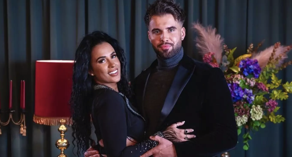 Nathan and Lacey during MAFS UK