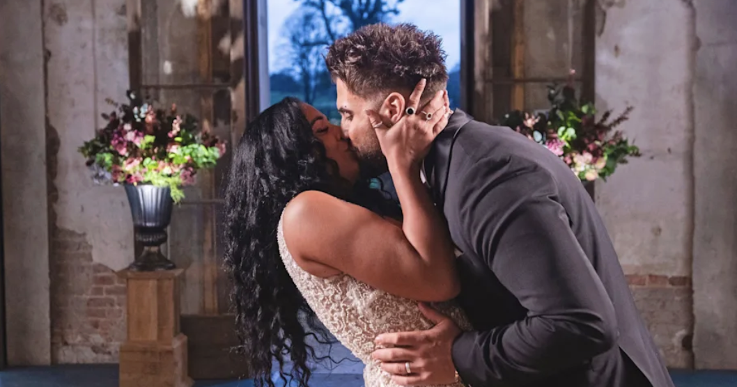 Nathan and Lacey during MAFS UK