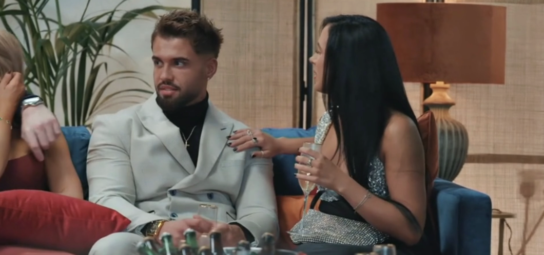 Nathan and Lacey during MAFS UK