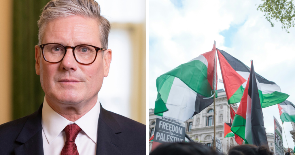 Kier Starmer/ The UK officially recognises Palestine as a state