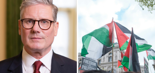 Kier Starmer/ The UK officially recognises Palestine as a state