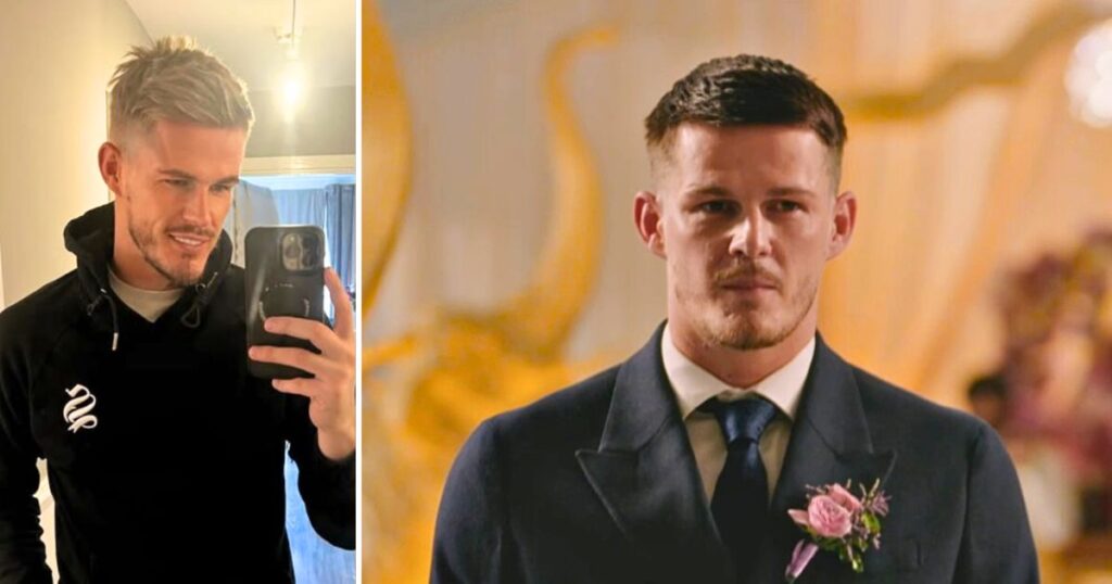 steven the mafs uk 2025 groom who used to be a pro football player