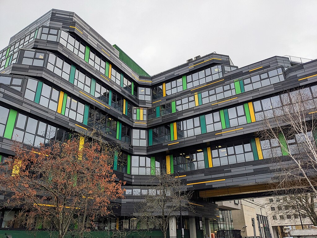 g.e. fogg building at queen mary university of london