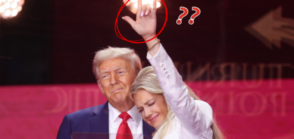 Charlie Erika Kirk hand sign