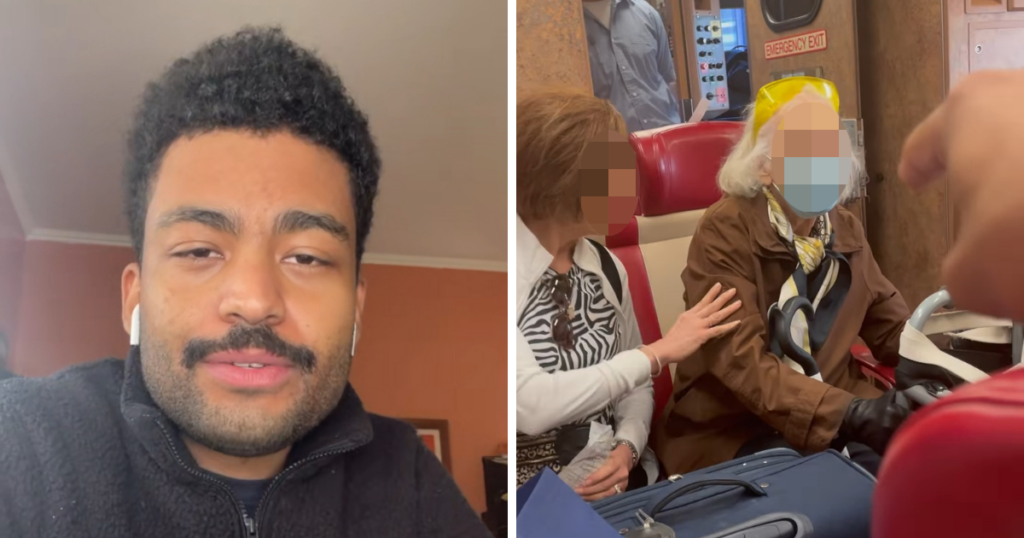 Alex O'Keefe, black TV writer has racist incident on train