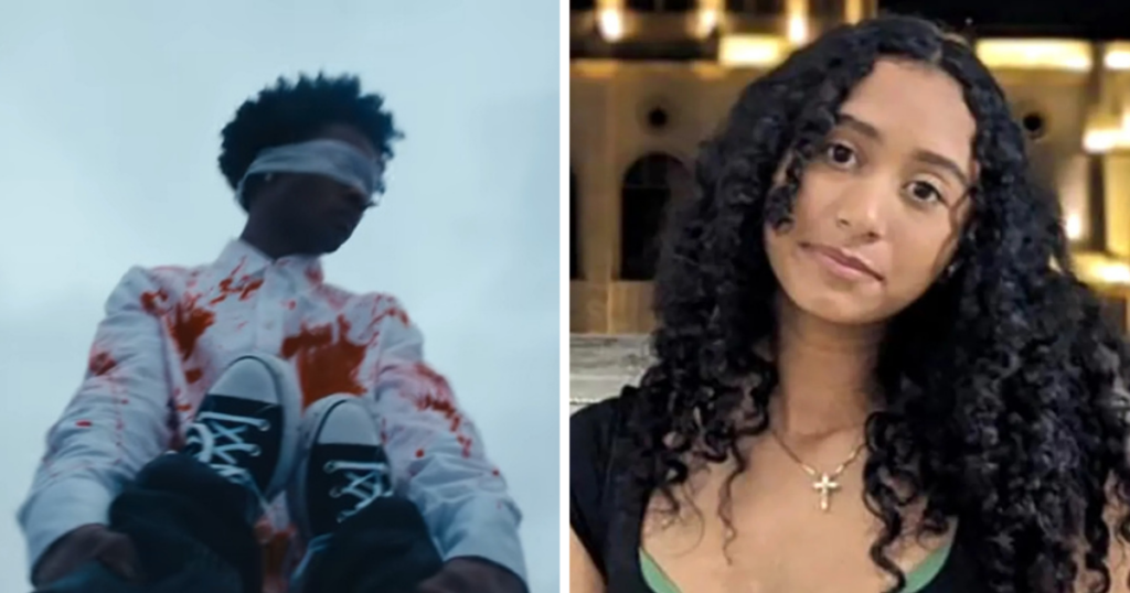 d4vd one more dance music video and Celeste Rivas