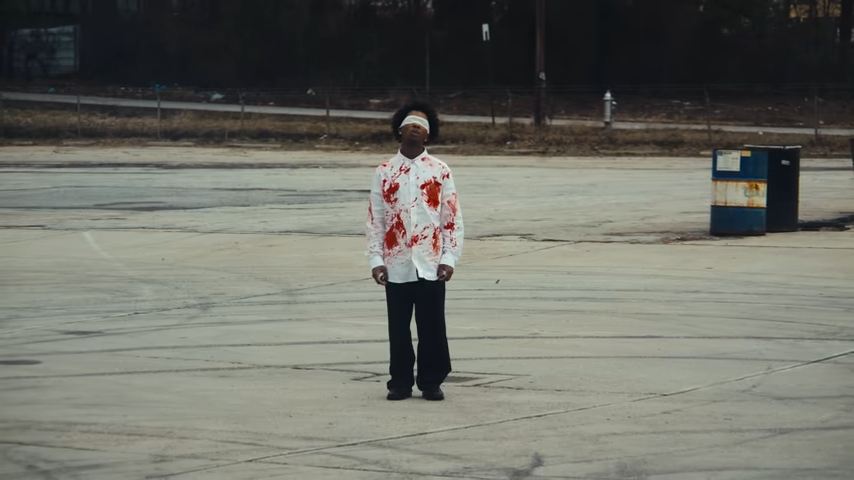 d4vd one more dance dead body in car music video