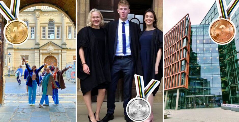 the university of oxford the university of cambridge and imperial college london the best three russell group unis based on all the rankings