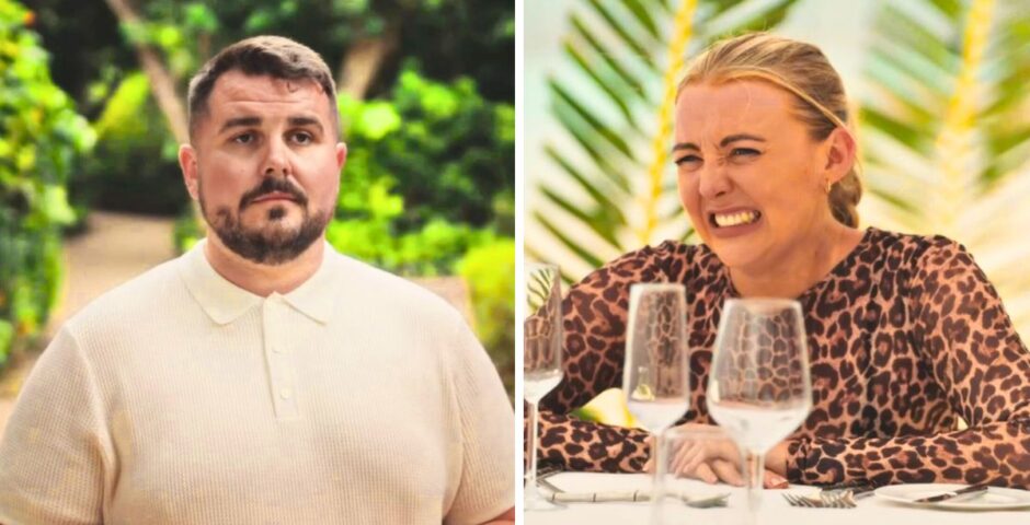 dean and sarah from mafs uk 2025 on their honeymoon not looking very happy