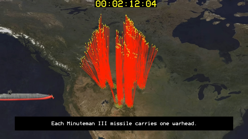 first 30 minutes nuclear war simulation