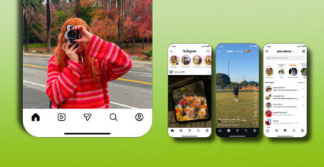 Instagram layout update DMS