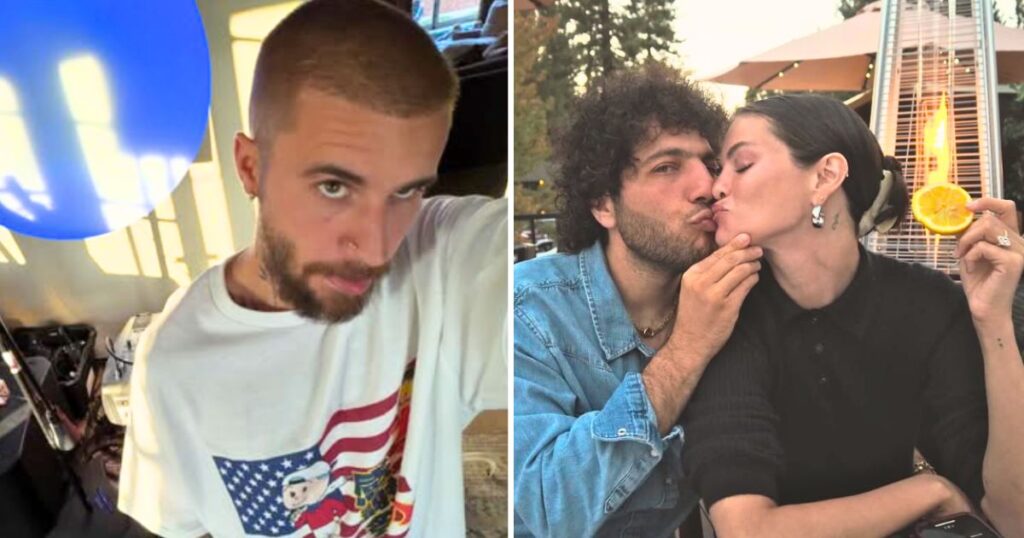 justin bieber then selena gomez and benny blanco