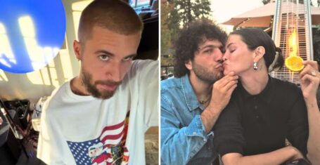 justin bieber then selena gomez and benny blanco