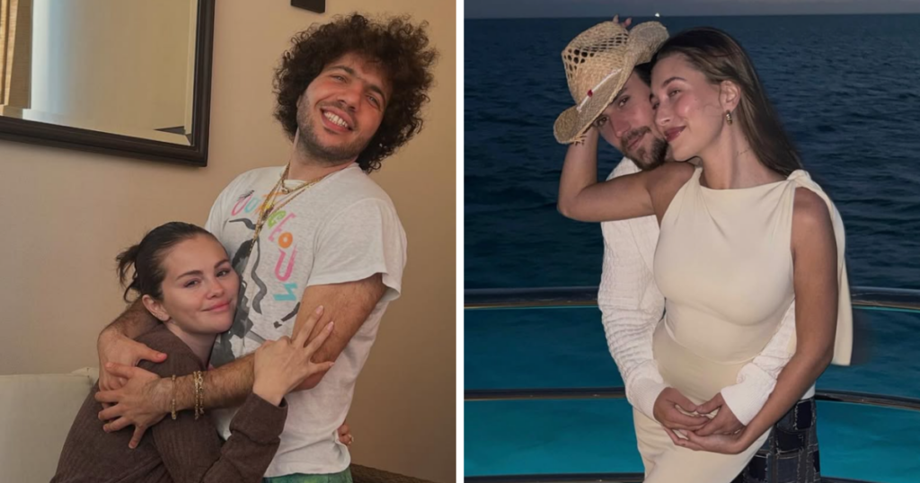 Justin Hailey Bieber Selena wedding copied